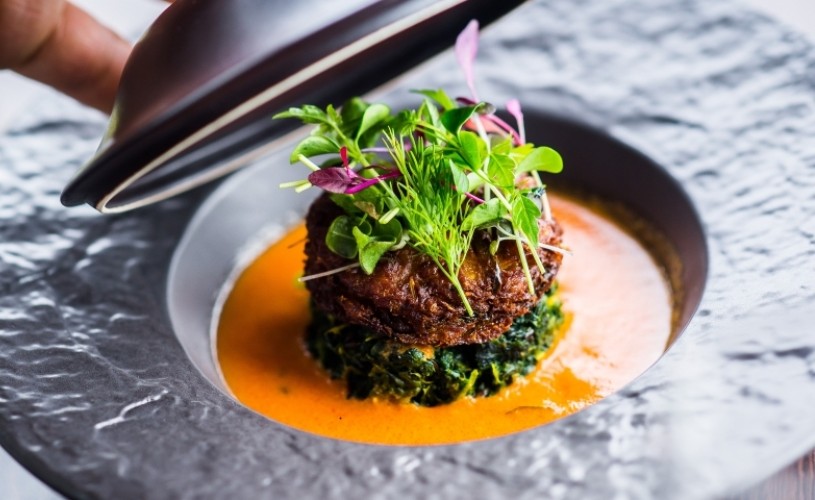 Rajasthani kadai pakora from The Mint Room